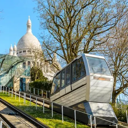 아파트 Sacre Coeur Arev Sur Les Pas D Emily In